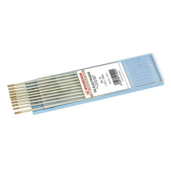 본켄 텅스텐봉 1.6x150mm WL15(골드) 용접봉 공구 기자재 가격비교 규격표