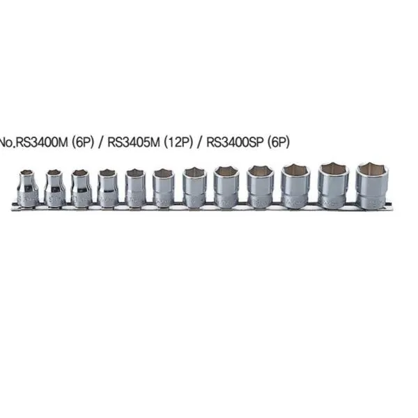 코켄 3/8타입 6각 핸드소켓 세트 RS3400M/12 3/8SQ 다마 복스 렌치 가격비교 규격표