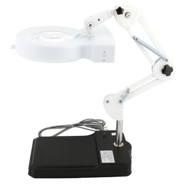 블루텍 탁상형 조명확대경 BD102 3X 3배 돋보기 정밀 측정 가격비교 규격표