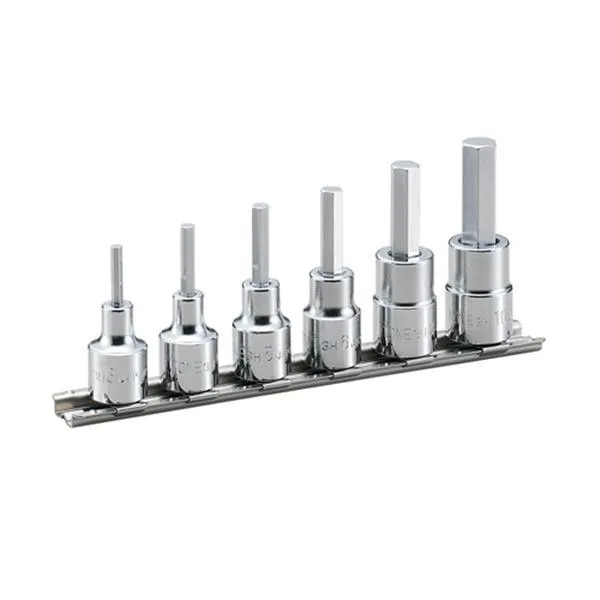 토네 1/2타입 6각빗트소켓세트 HH406 6PCS 소켓 비트 복스 가격비교 규격표