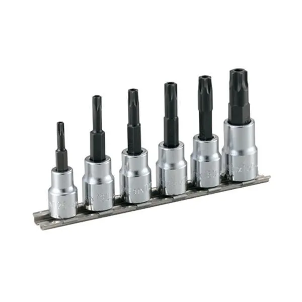 토네 3/8타입 홀형별빗트 소켓세트 HTX306H 6PCS 수작업 소켓 비트 가격비교 규격표
