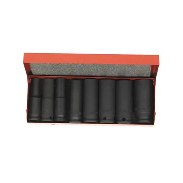 지니어스 롱임팩소켓렌치세트 CD 308M(=CM 004) 3/8SQ x 8pcs 공구 임팩트 복스 가격비교 규격표