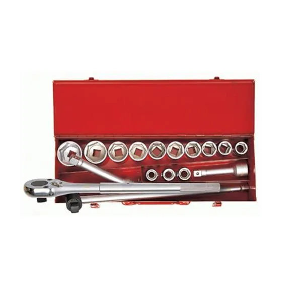 지니어스 3/4SQ 핸드소켓렌치세트 GS 617MA 17pcs 렌치 복스 수공구 가격비교 규격표