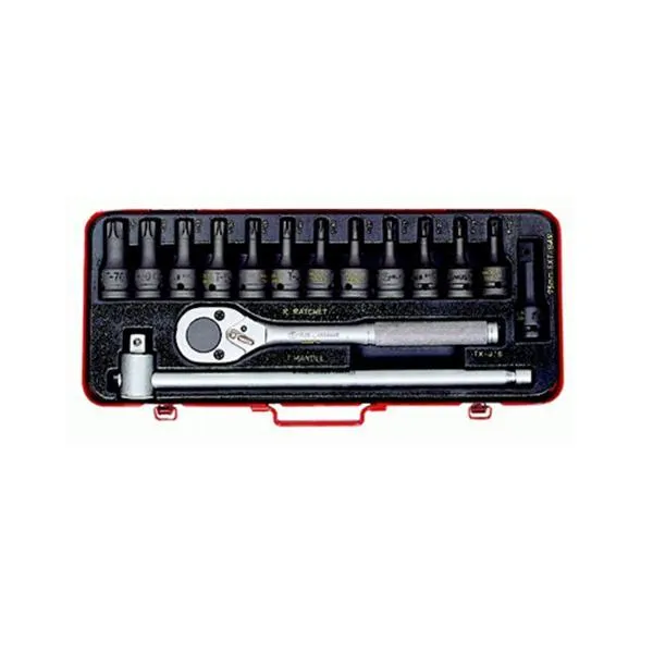 지니어스 1/2SQ 별비트소켓세트 TX 415 15pcs 공구 복스 렌치 가격비교 규격표