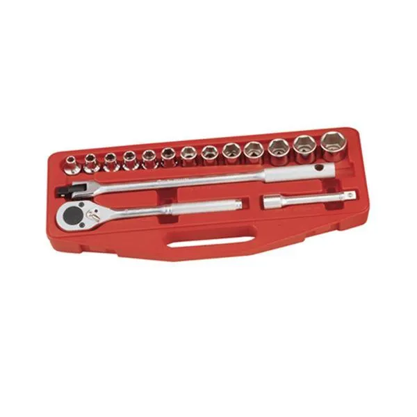 지니어스 1/2SQ 핸드소켓 세트 GS 416S 1/2x16pcs 복스 렌치 수공구 가격비교 규격표