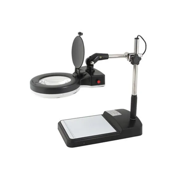 블루텍 LED조명확대경 BD102L 3X 3배 부품검사 정밀 돋보기 가격비교 규격표