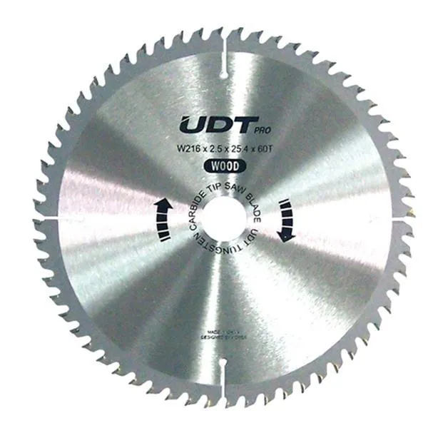UDT 목공용팁쇼 8 1/2타입 216×2.5×25.4mm 팁소 팁쇼 톱날 가격비교 규격표