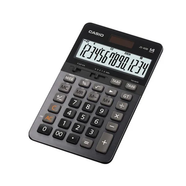 카시오 전자계산기 JS 40TS(= new JS 40B) 107x174x24 계산 측정 숫자 가격비교 규격표