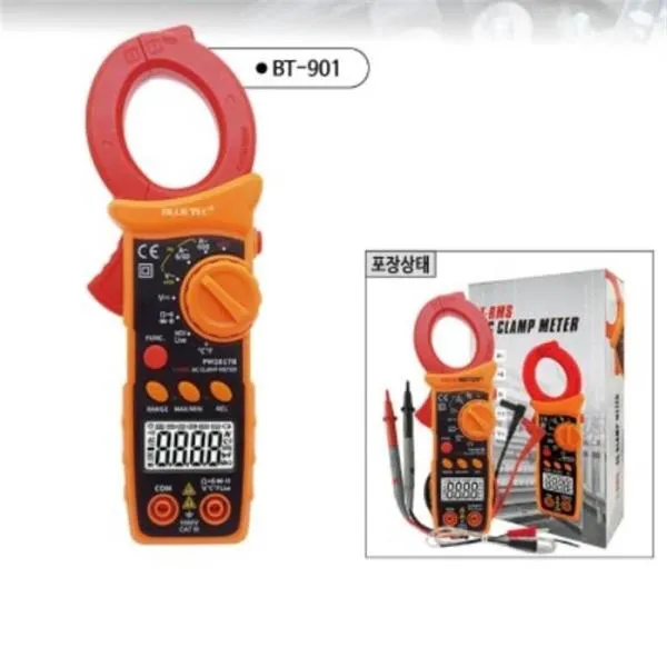 블루텍 클램프 테스터 BT-901 AC/DC 1,000V 가격비교 규격표