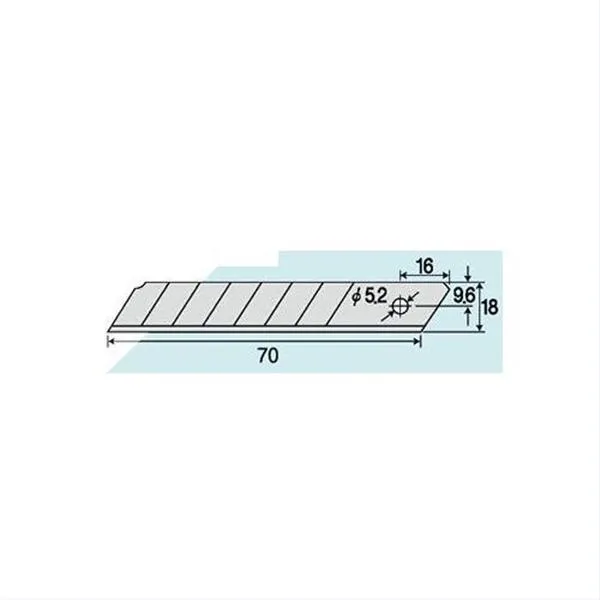 세신버팔로 커터칼 칼날 SB-DB18(카본스틸) 18mm 가격비교 규격표