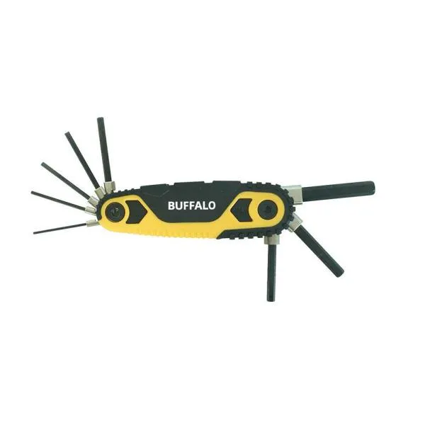 세신버팔로 접식렌치세트-락킹 SB FHL8 1.5, 2, 2.5, 3, 4, 5, 6, 8mm 셋 접이식 렌찌 가격비교 규격표