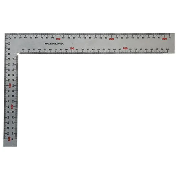 블루텍 직각자-스테인리스 BK200 300S 200/300/25/40mm 공구 길이 측정 가격비교 규격표