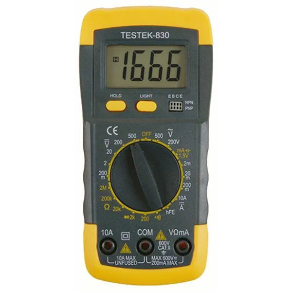 태광 디지털 테스터 TESTEK-830 AC/DC500 가격비교 규격표