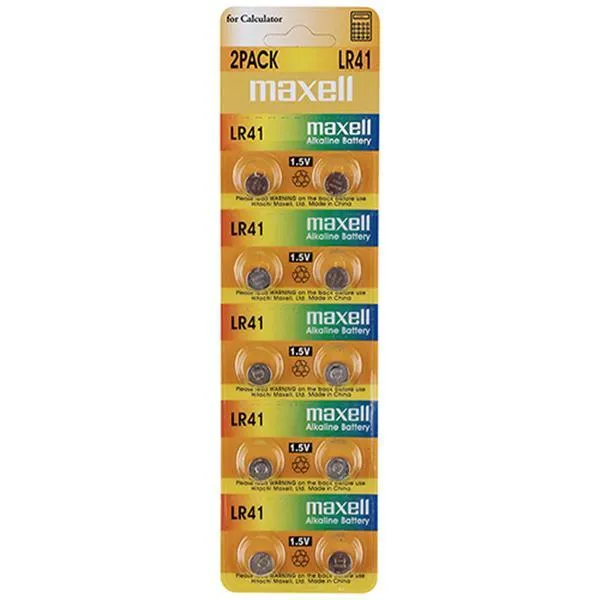 maxell LR건전지 LR-41 1.5V 가격비교 규격표