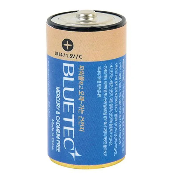 블루텍 알카라인건전지 LR14(C) 1.5V 가격비교 규격표