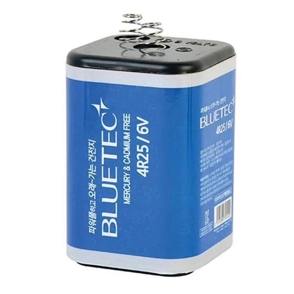 블루텍 망간건전지 4R25(6V) 6V 가격비교 규격표