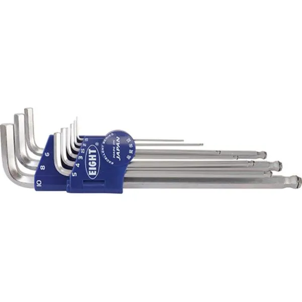 에이트 캐처볼렌치세트 BCT S9 1.5,2,2.5,3,4,5,6,8,10mm 셋트 렌찌 수공구 가격비교 규격표