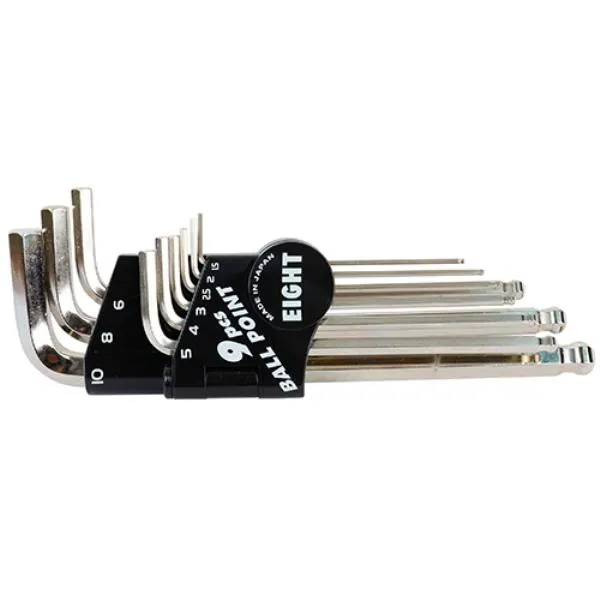 에이트 세미롱 볼렌치세트 016S 9NK 1.5,2,2.5,3,4,5,6,8,10mm 렌찌 공구 수 가격비교 규격표