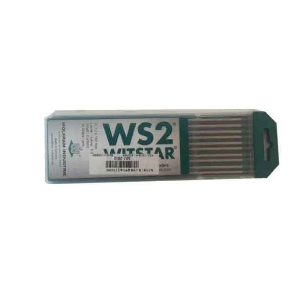 울프람 텅스텐봉(청색) WS2 2.4G 철,스텐용,알루미늄(2.4x150MM) 용접봉 기자재 공구 가격비교 규격표
