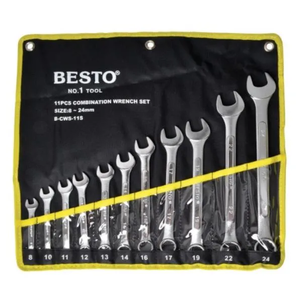 베스토 조합렌치세트 B CWS 11S 8,10,11,12,13,14,16,17,19,22,24 렌찌 수공구 랜치 가격비교 규격표