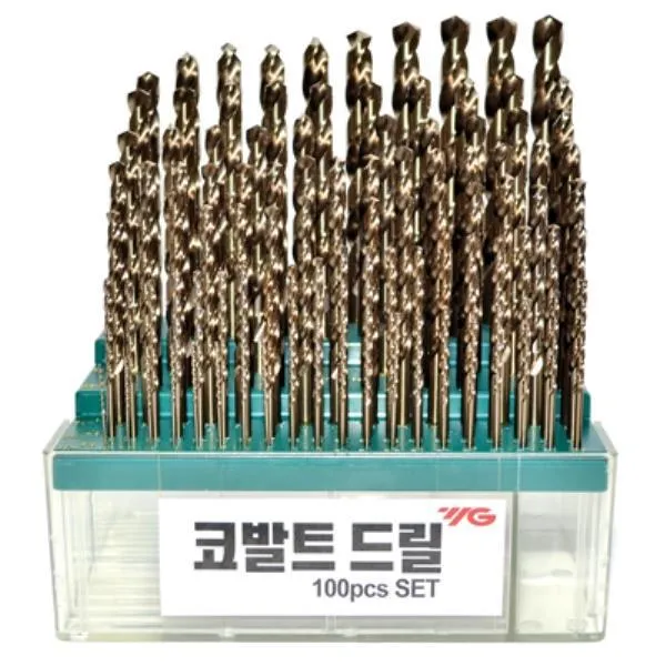 와이지원 코발트드릴셋트 100본조 COSD 100S 1.0-13.0MM 공구 날 드릴 가격비교 규격표