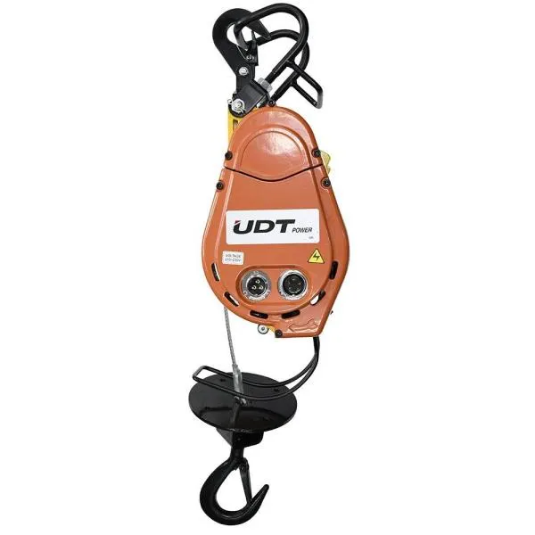 UDT 미니윈치-2홀 마그넷타입 UD 180DM(=UD 180MS) 180kg 운반 하역 호이스트 가격비교 규격표