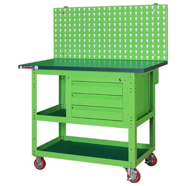 에스엔에스 이동형소형작업대 ST-RM3D1P 1100x600x910(1410)mm 가격비교 규격표