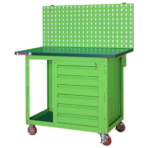 에스엔에스 이동형소형작업대 ST-RM6D1P 1100x600x910(1910)mm 가격비교 규격표