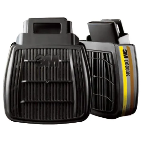 3M HF800시리즈용 방독정화통 D8003K 갈색, 회색, 노란색 가격비교 규격표