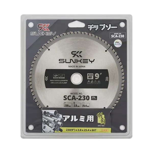 썬키 팁소-알루미늄용 SCA-230 230mm 가격비교 규격표