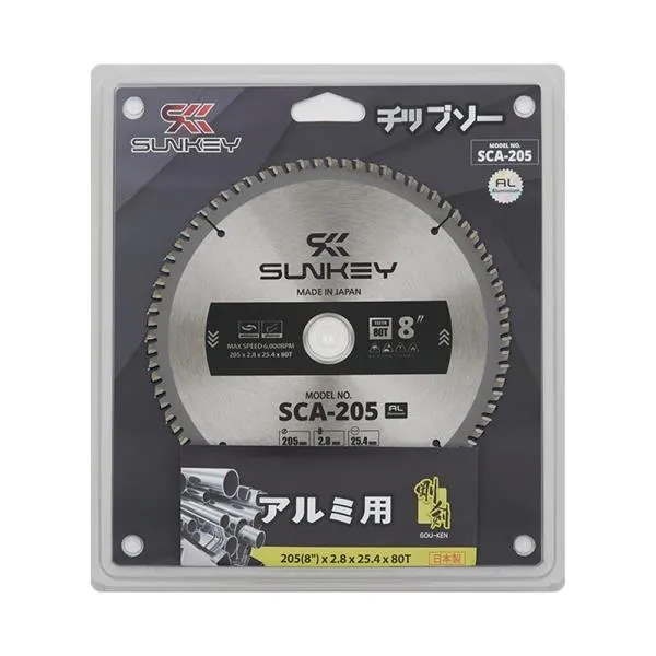 썬키 팁소-알루미늄용 SCA-205 205mm 가격비교 규격표