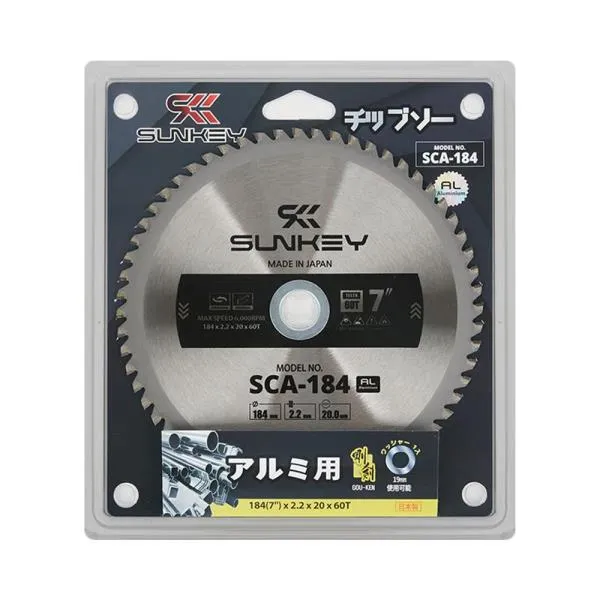 썬키 팁소-알루미늄용 SCA-184 184mm 가격비교 규격표
