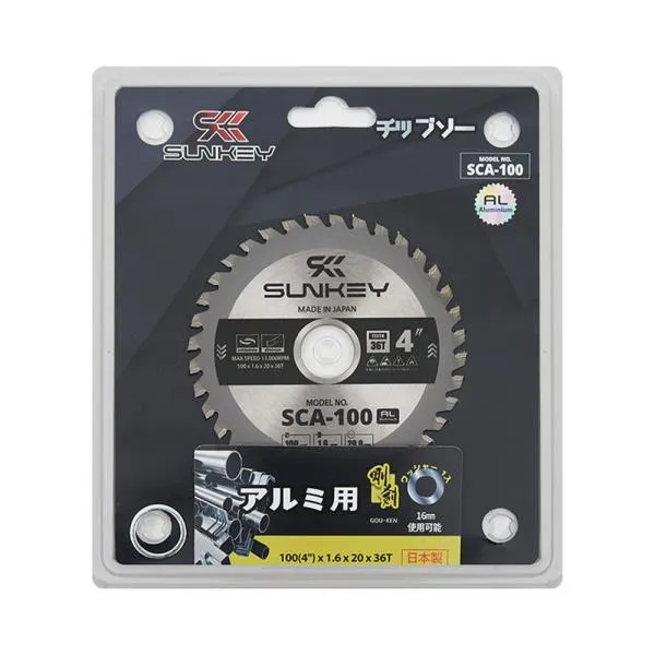 썬키 팁소-알루미늄용 SCA-100 100mm 가격비교 규격표